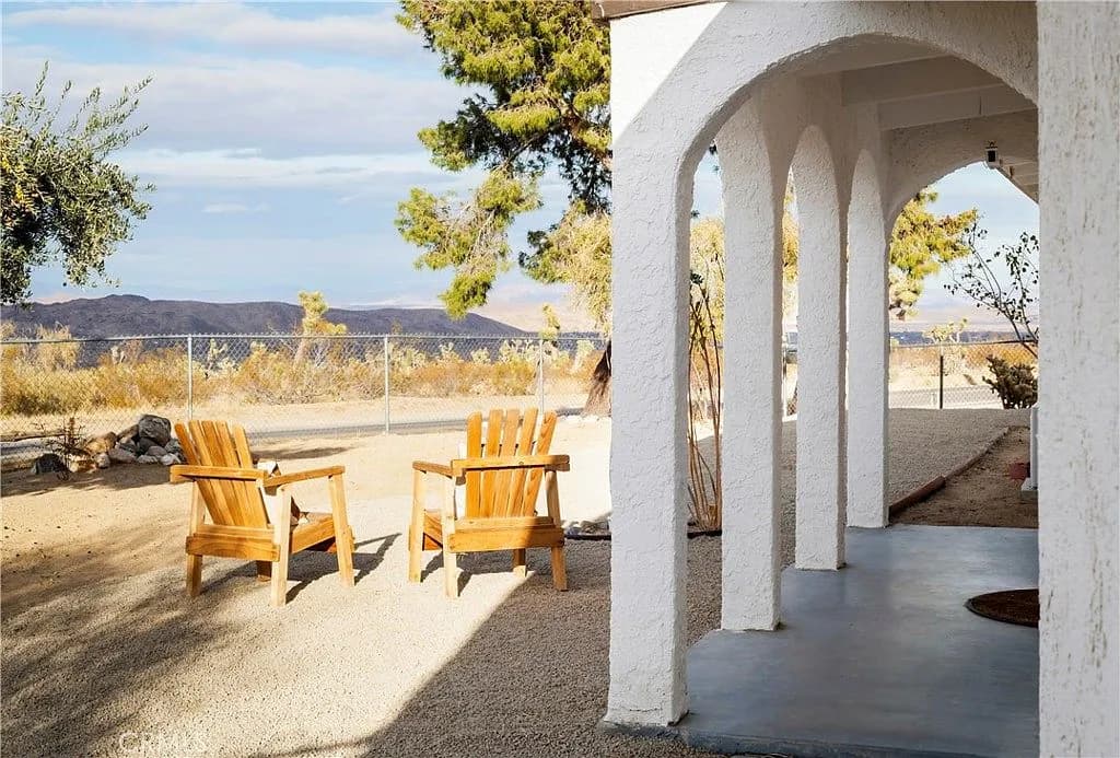 Unique dome house in Joshua Tree desert