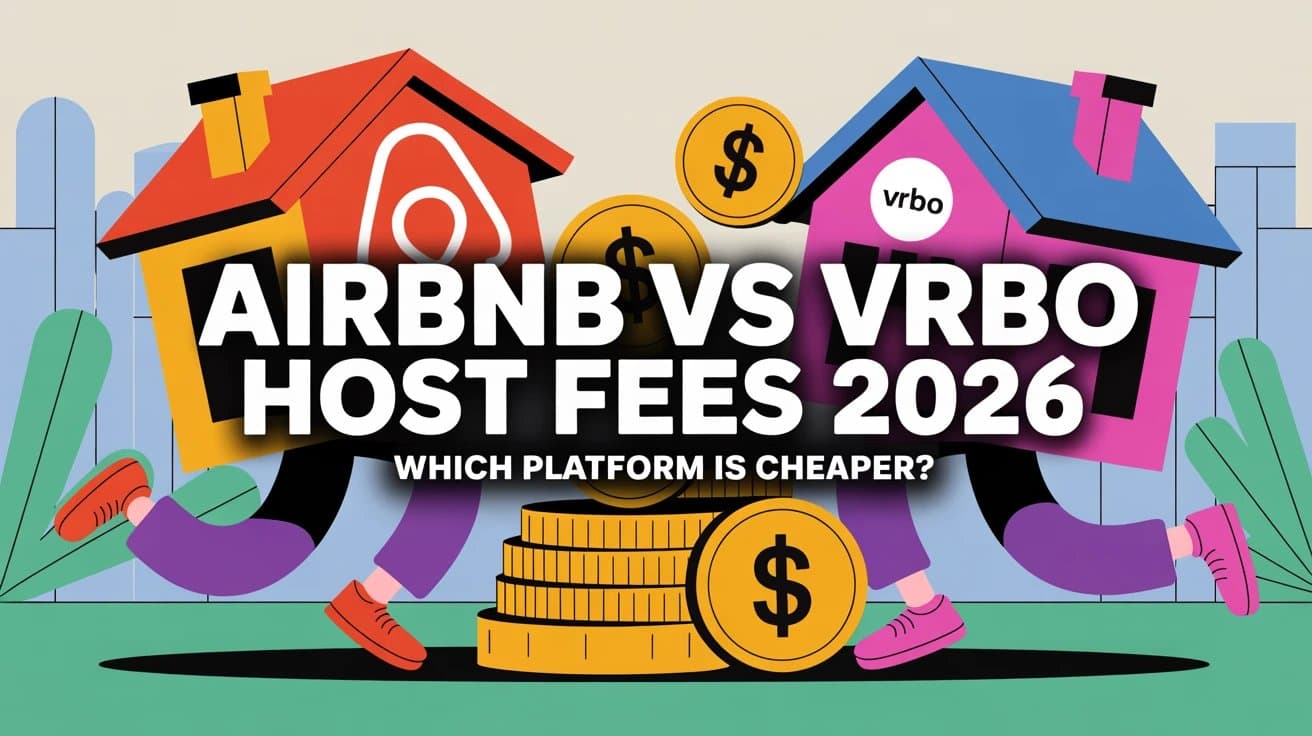 Airbnb vs Vrbo Host Fees [2026 Comparison]