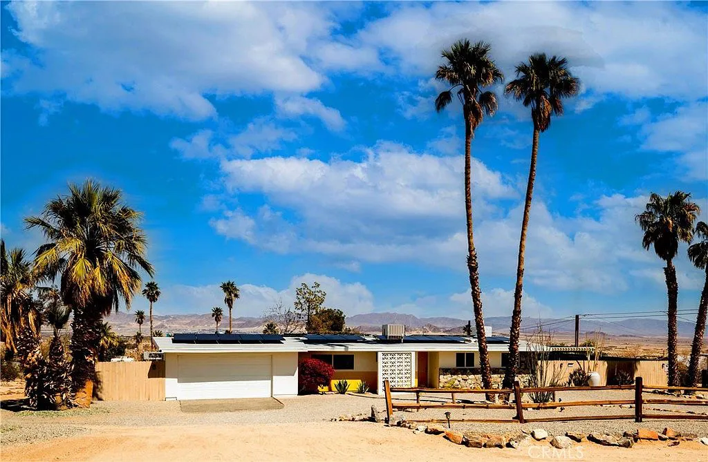 Unique dome house in Joshua Tree desert