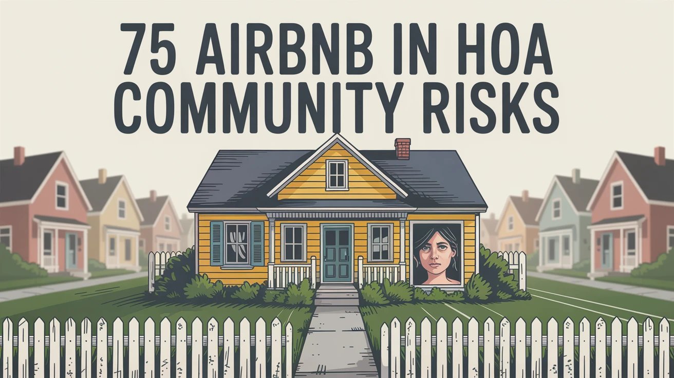 75 Airbnb in HOA Community Risks (2026 Guide)
