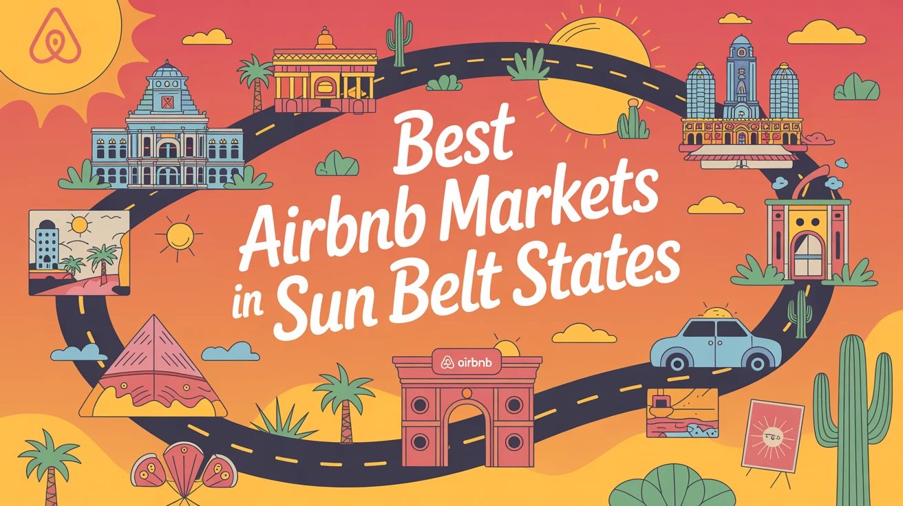 Best Airbnb Markets in Sun Belt States (2026)