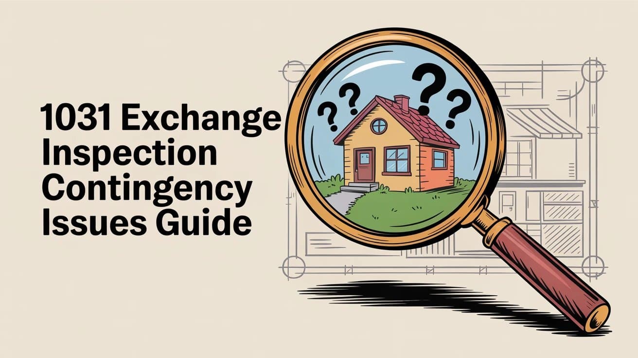 1031 Exchange Inspection Contingency Issues Guide (2026)
